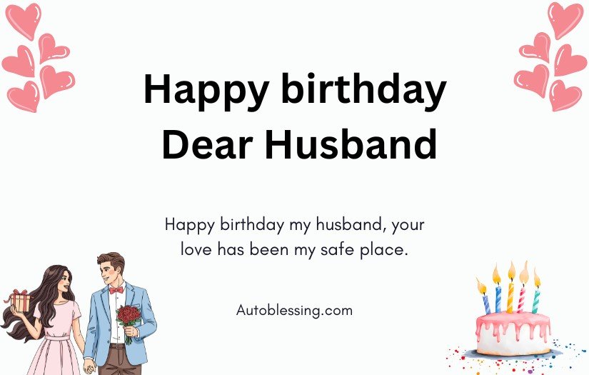 Unique Birthday Wishes for Husband 